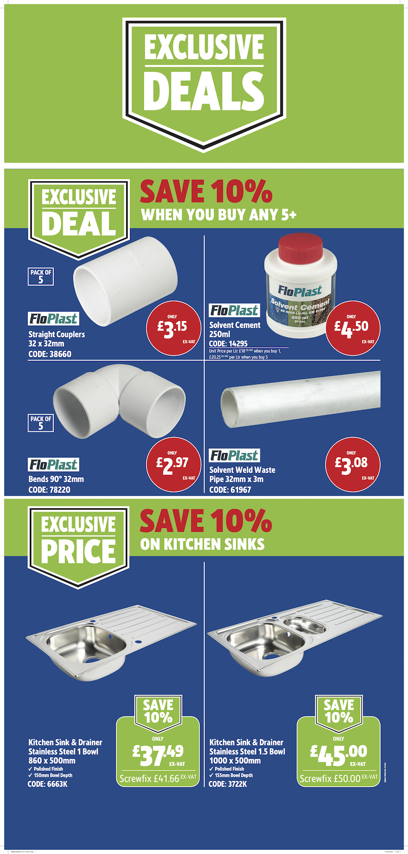 Screwfix Order System Category Category here