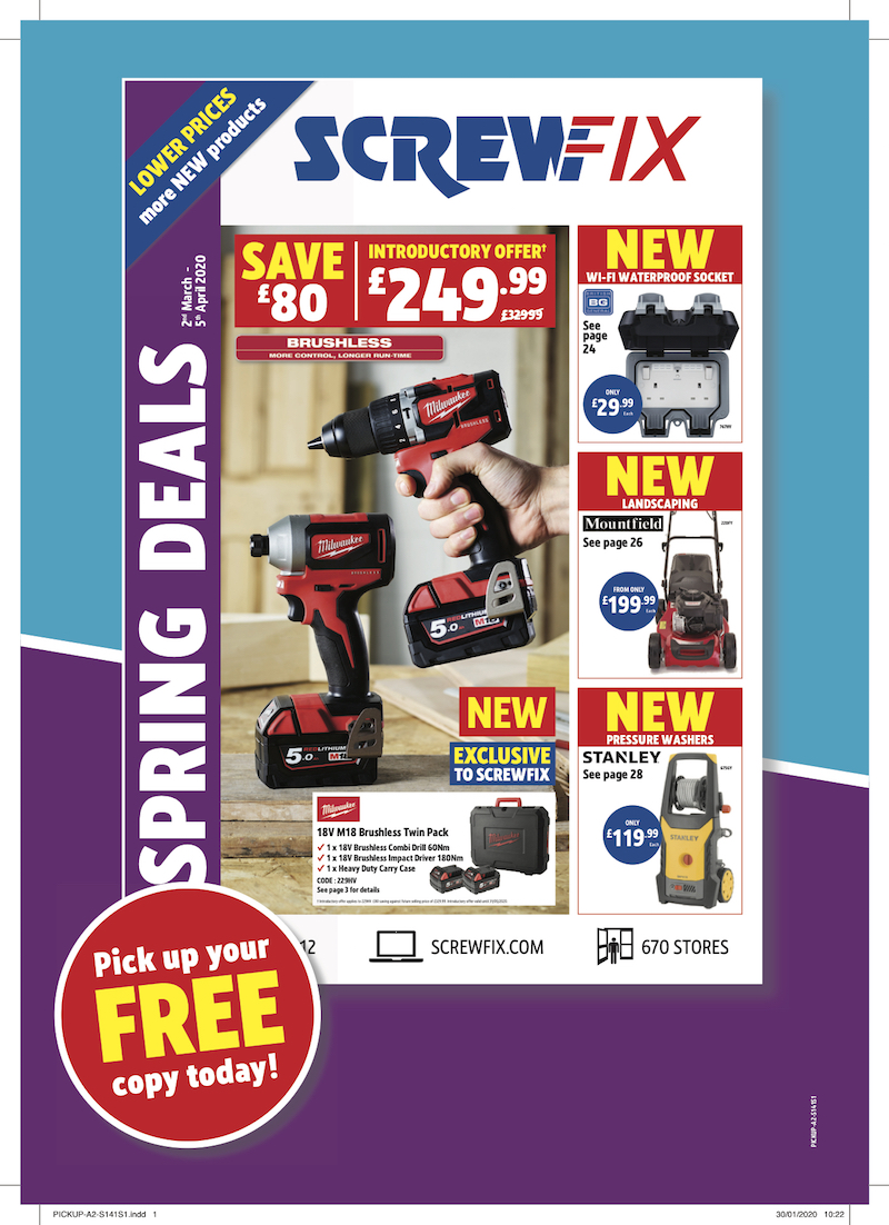 Screwfix Order System Category Category here