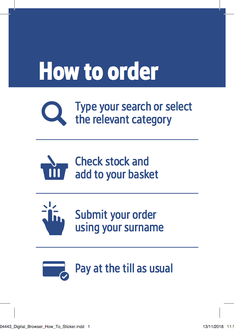 Screwfix Order System Category Category here